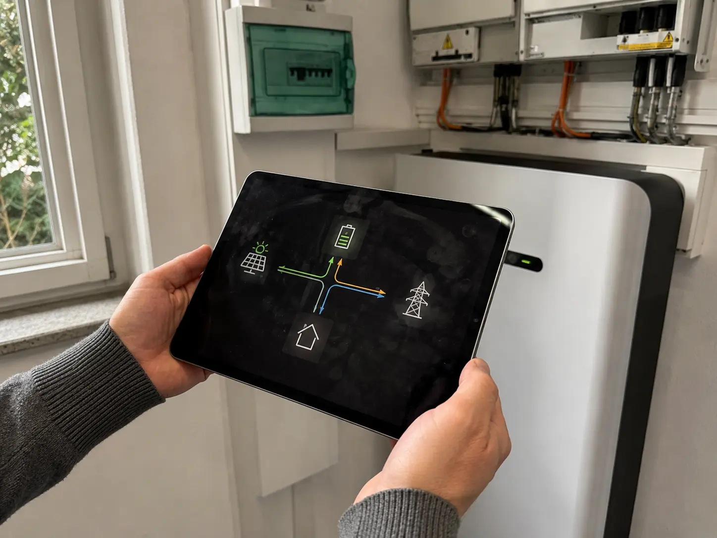Monitoring von Photovoltaik und Batteriespeicher