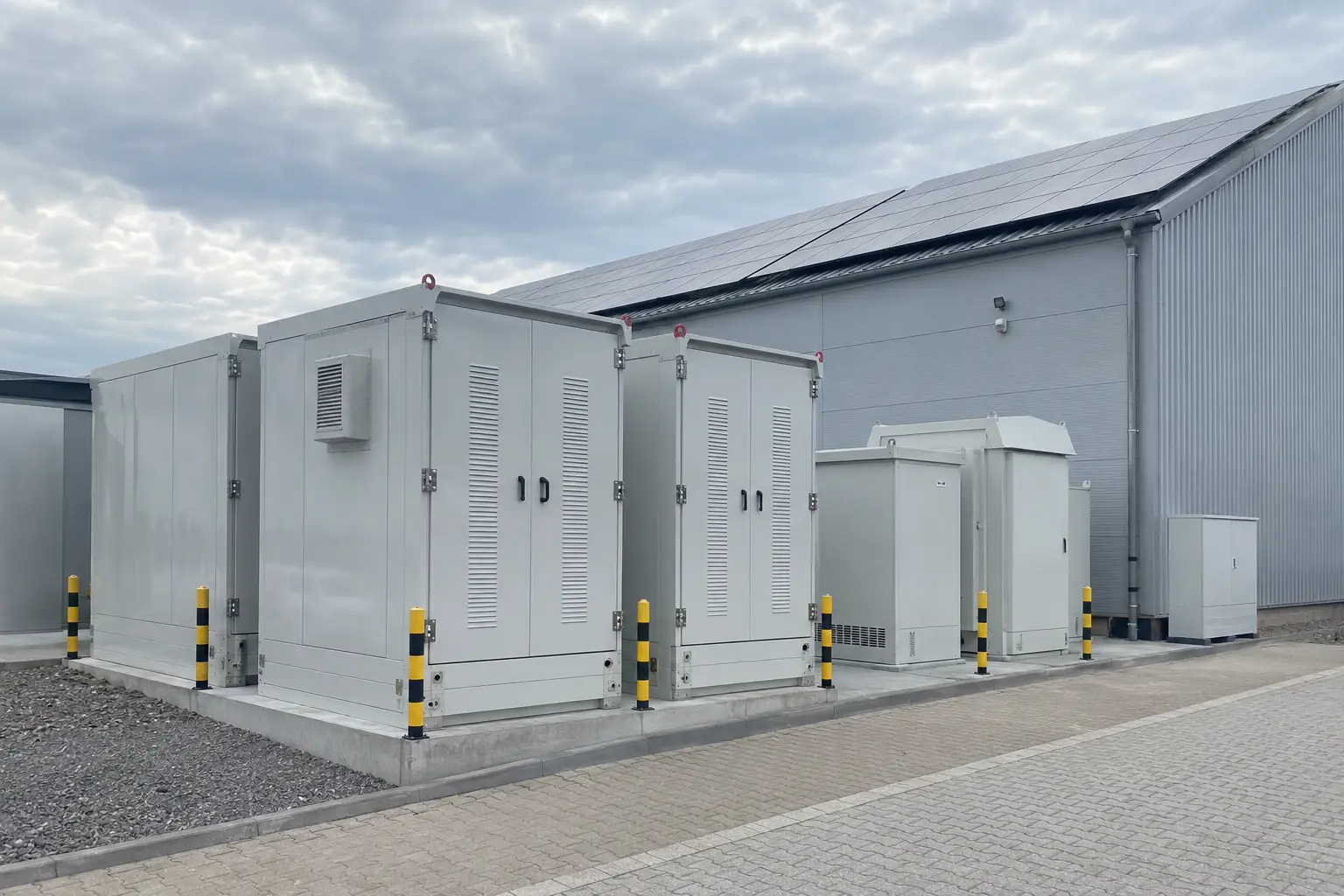 Lastganganalyse für einen gewerblichen Batteriespeicher