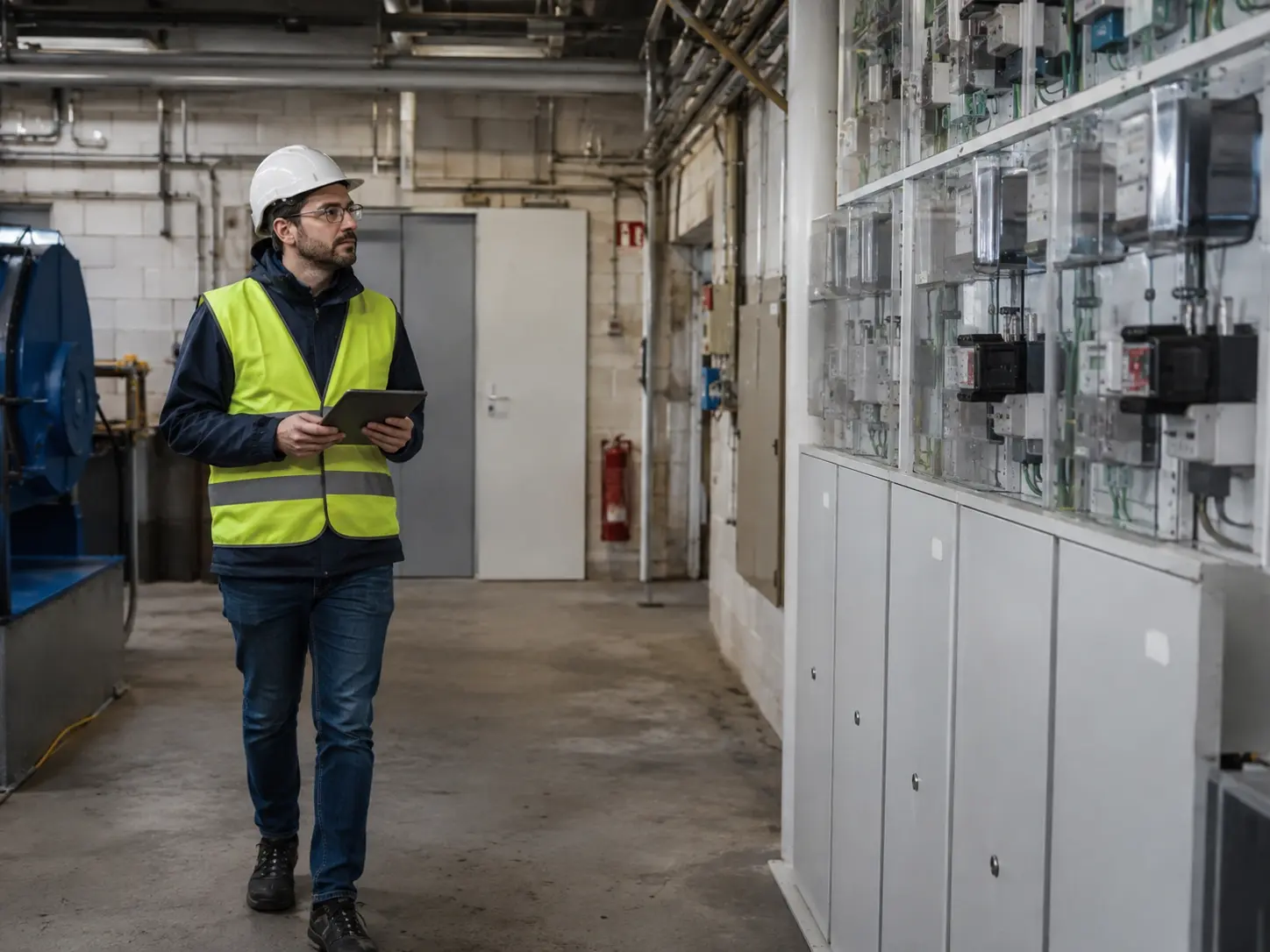 Technische Gebäudeaufnahme für ein Energiekonzept