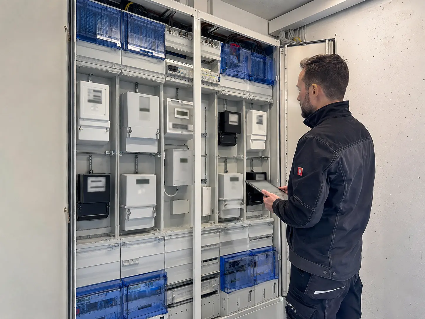 Zähleranlage für ein Mieterstromprojekt