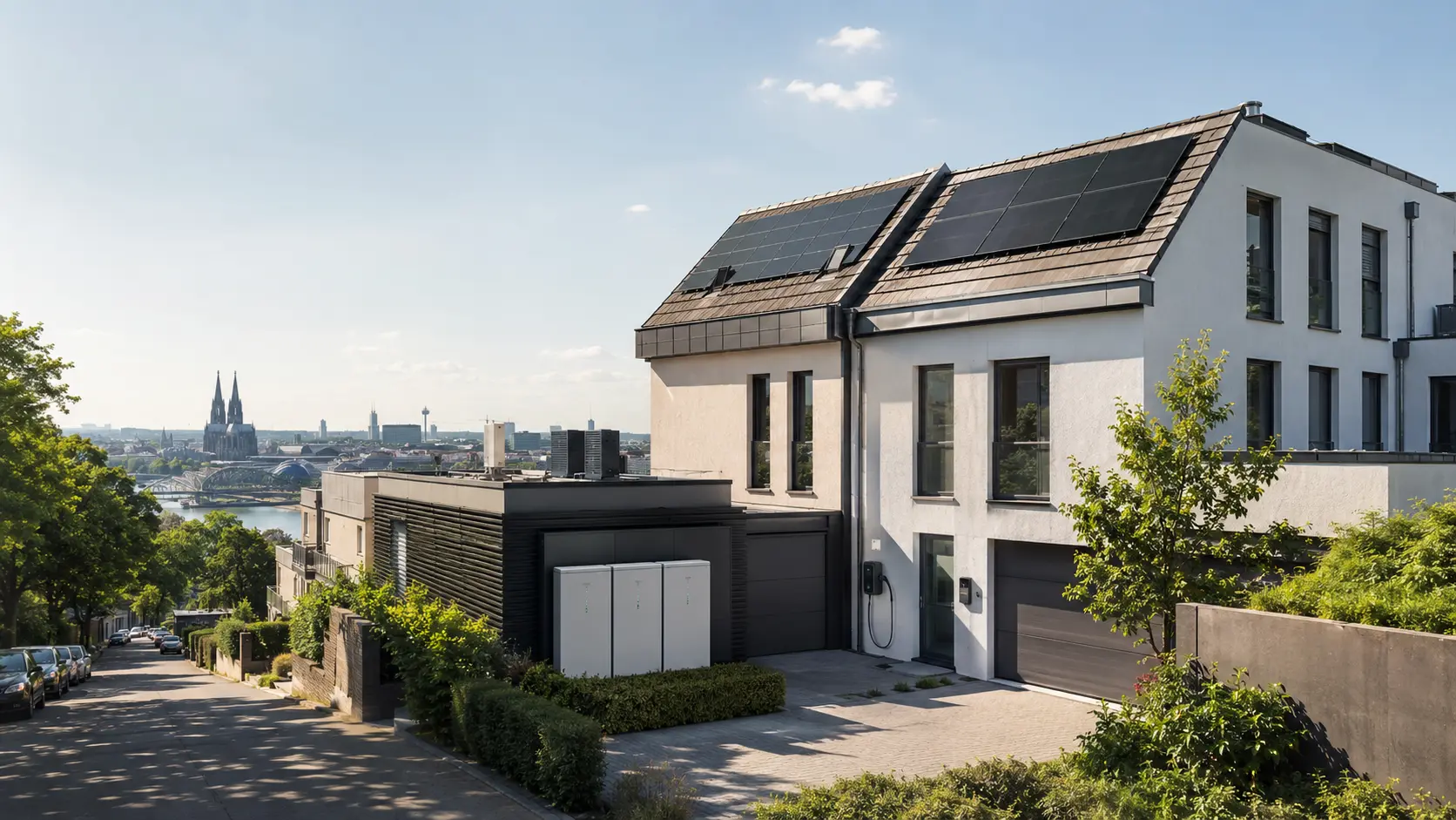 Beispielhafte Energielösung für ein Gebäude in Köln
