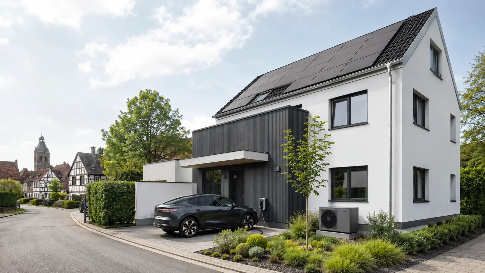 Beispielhafte Energielösung für ein Gebäude in Ratingen