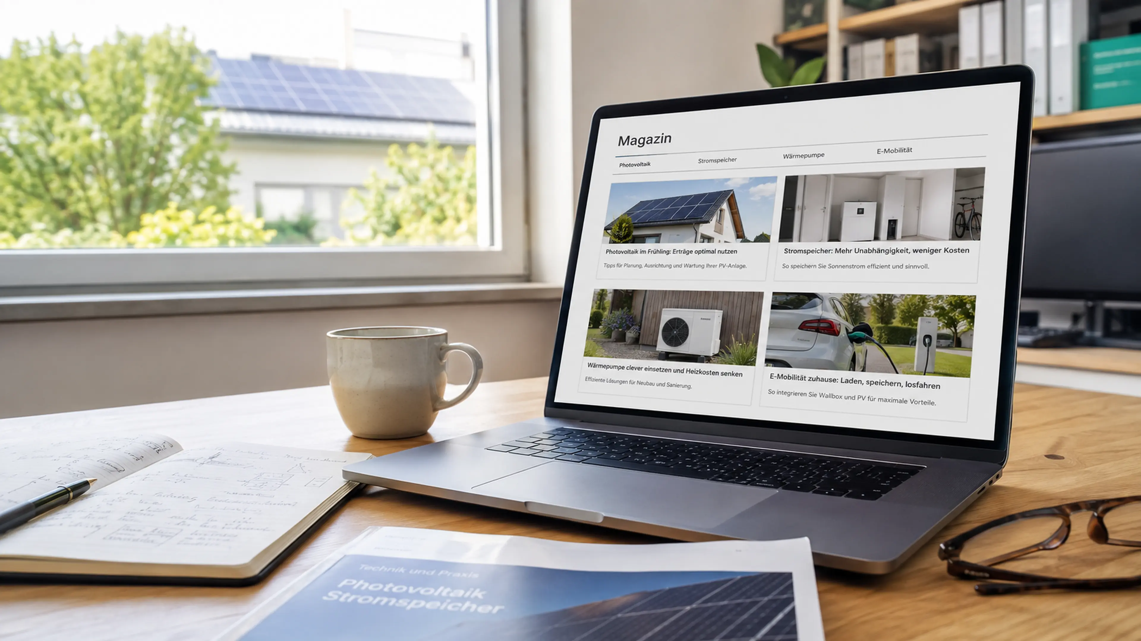 Digitales Fachmagazin zu Photovoltaik und modernen Energielösungen