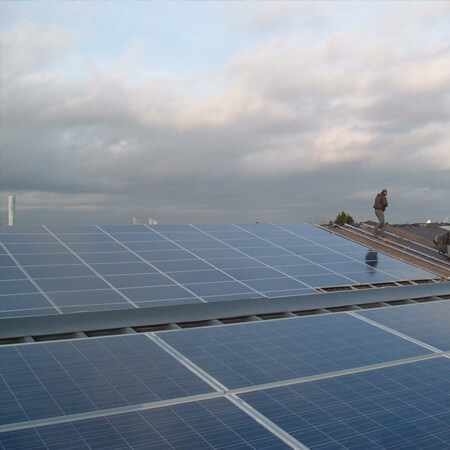 Photovoltaics for the industry.