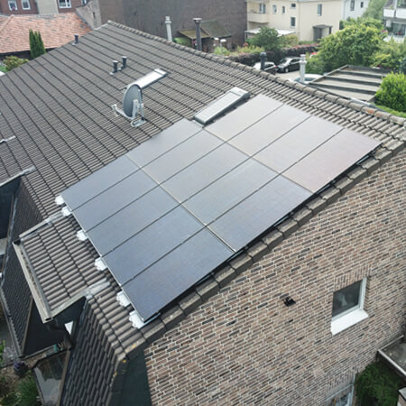 Photovoltaik für Privathäuser.