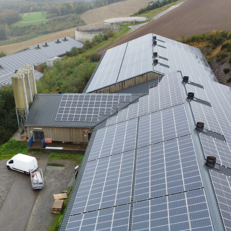 Large-scale PV system in Luxembourg.